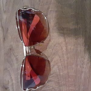 Gucci sunglasses gold trim